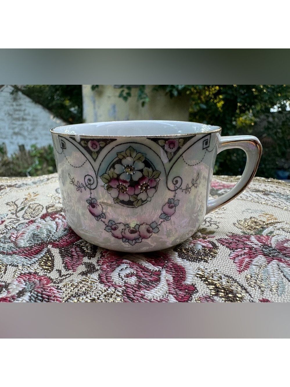 Vintage H.U. Co. Germany Tea Cup (1)